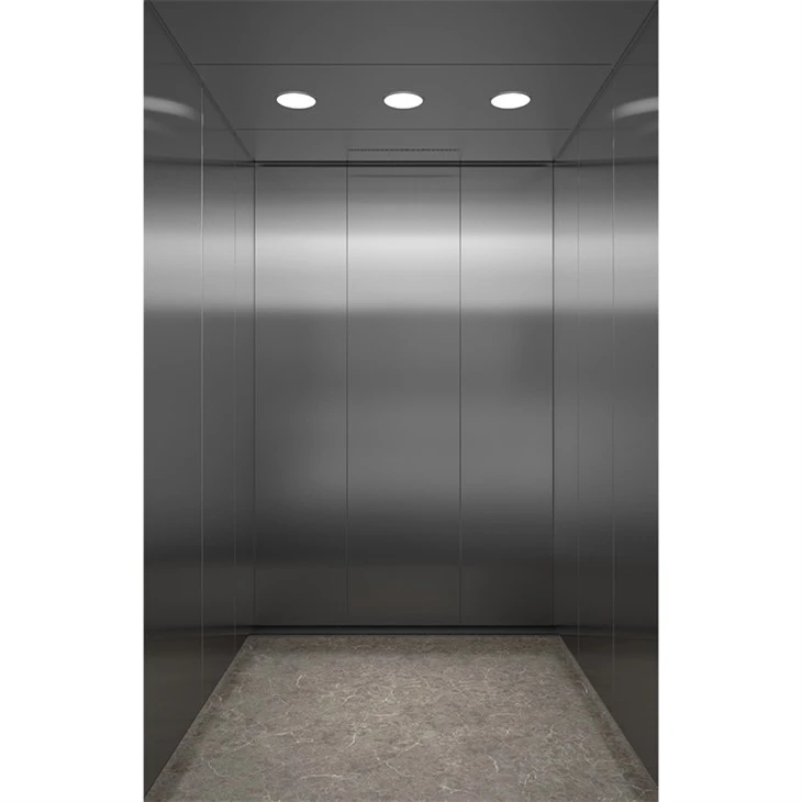 Hydraulische machinekamer zonder lift